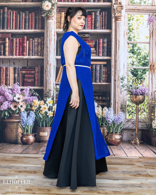Essential Knight in Knitted Armor Tunic - Summerweight Cobalt