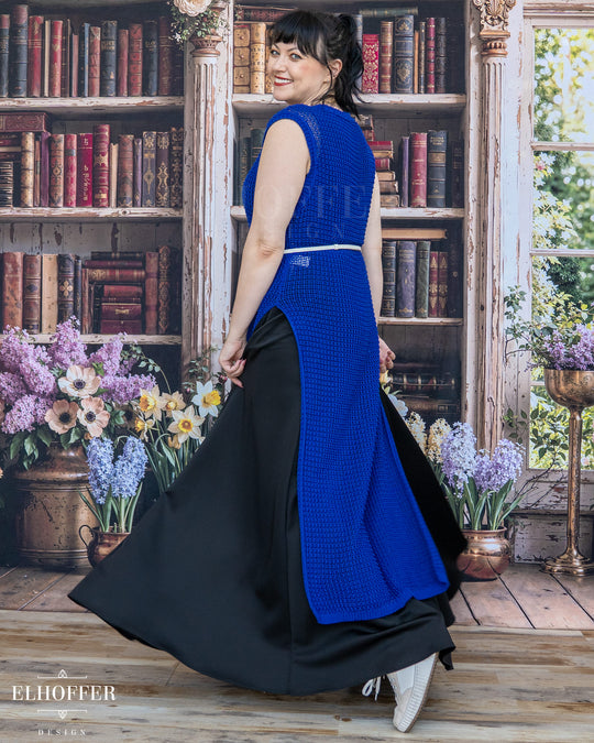 Essential Knight in Knitted Armor Tunic - Summerweight Cobalt