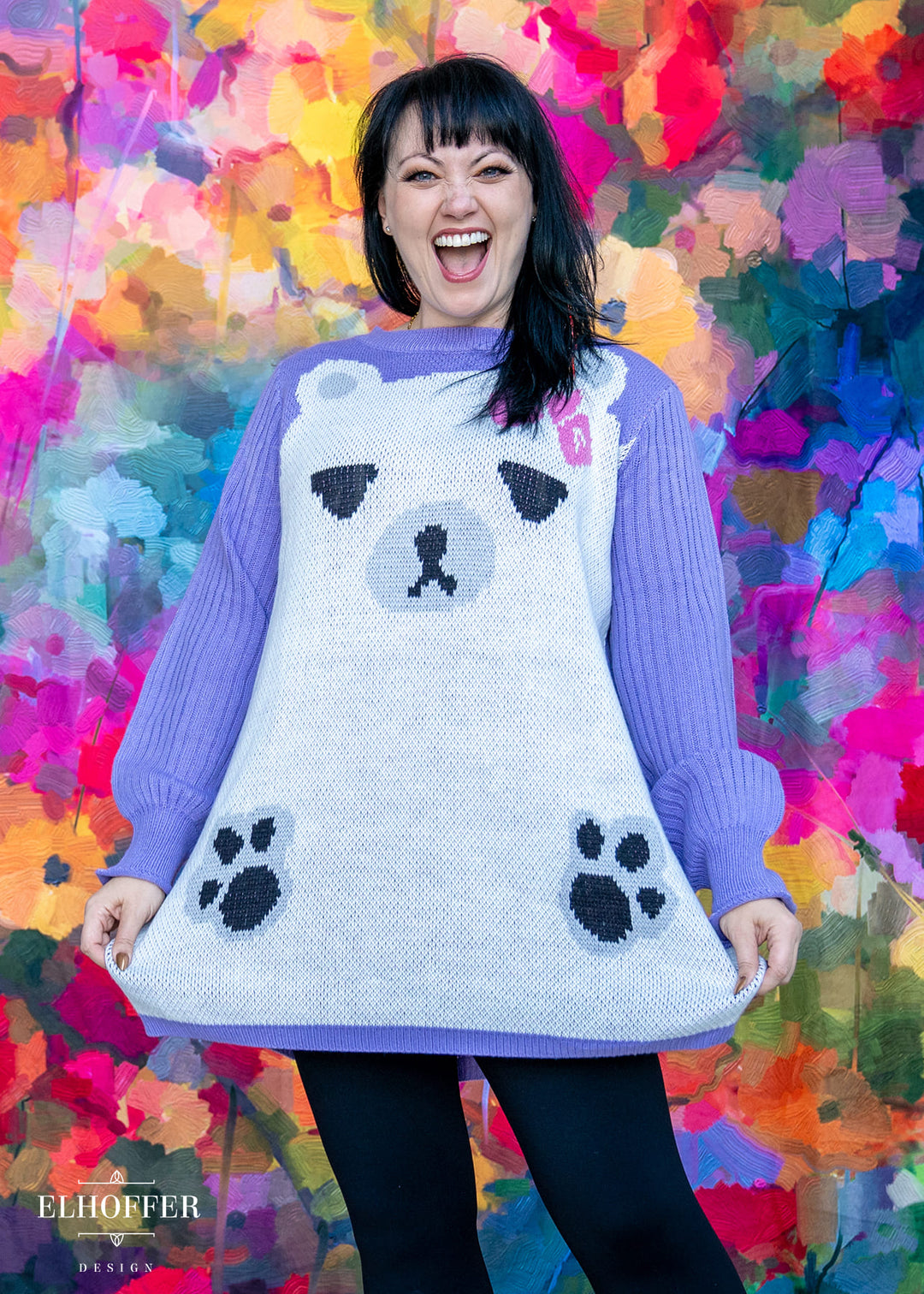 PREORDER - Fit Check Bear Sweater