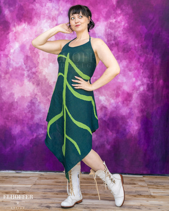 Customize Your Quest - Tinker Green Leaf Knit