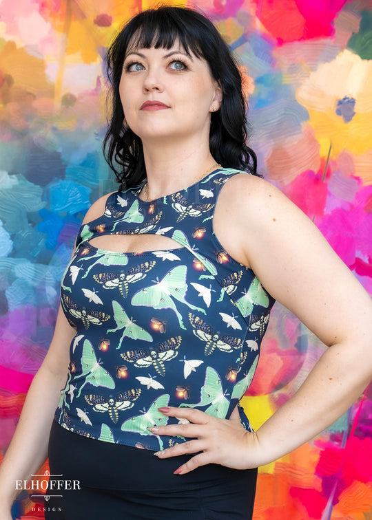 Essential Kara Top - Moth Queen