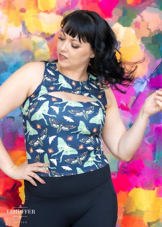 Essential Kara Top - Moth Queen