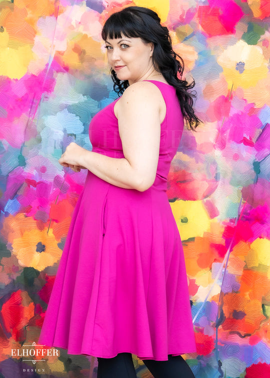 Essential Virgo Dress - Doll Pink Ponte