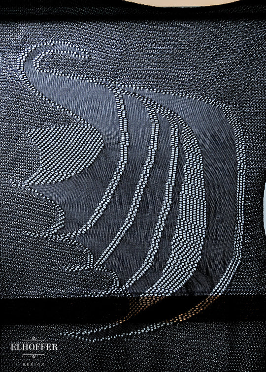 Remnant Raw Blanket - Fae of Night & Stars Knit Panel w/ Giant Wings