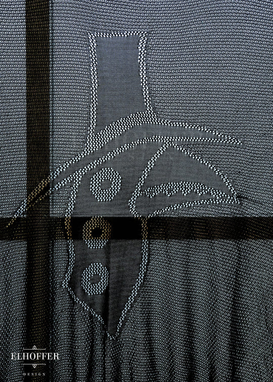 Remnant Raw Blanket - Sassie Magpie Dolman Knit Panel