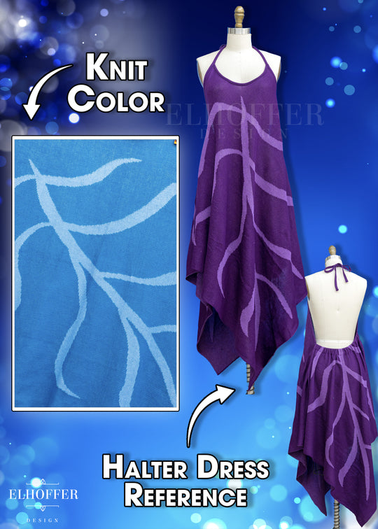 Customize Your Quest - Frosty Blue Leaf Knit