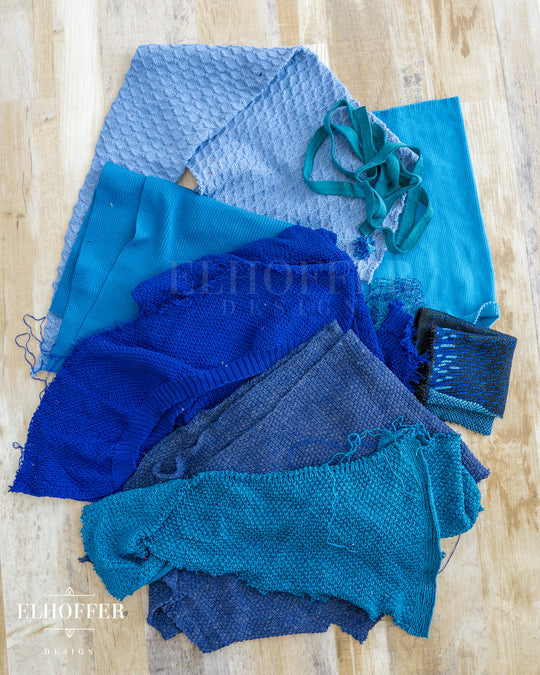 Mystery Knit Scraps Bag