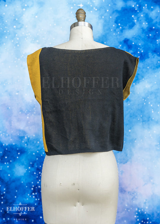 Handmade Boatneck Crop - Gifted Claws Stripe - Better for Smaller Sizes