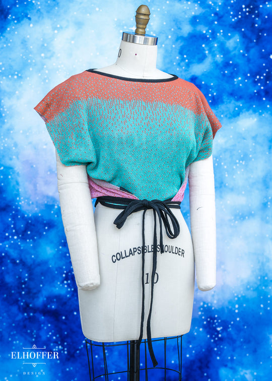 Handmade Sherbert Ombre Wrap Top
