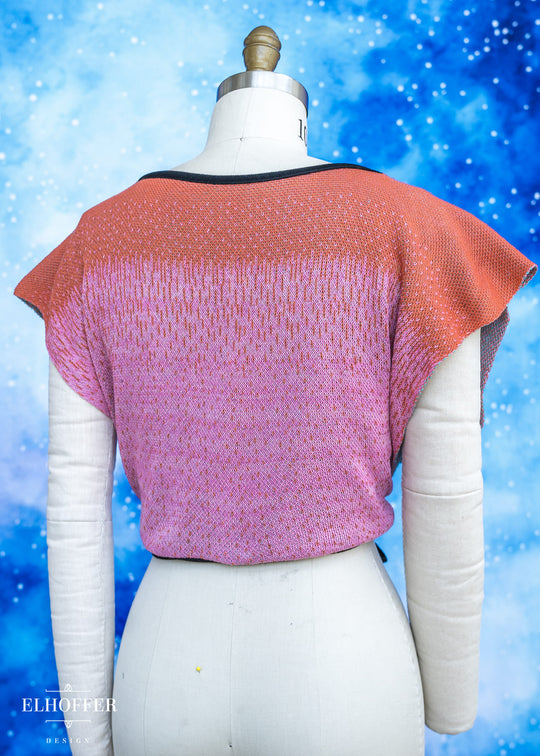 Handmade Sherbert Ombre Wrap Top