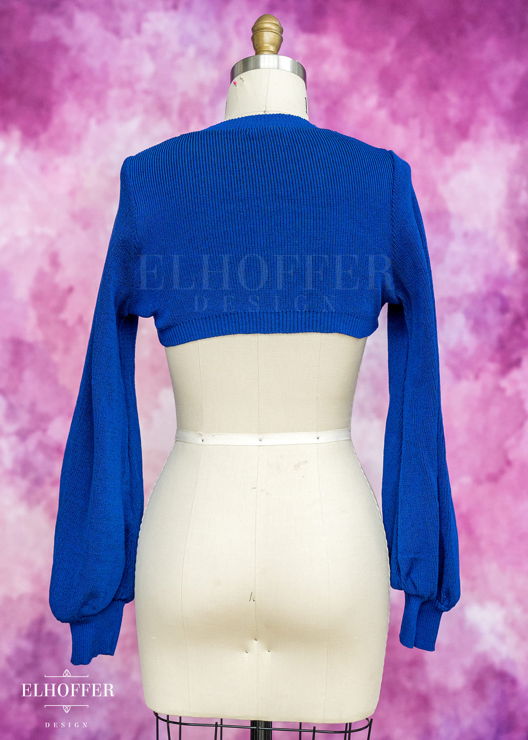 Essential Capricorn Crew Crop - Cobalt Blue