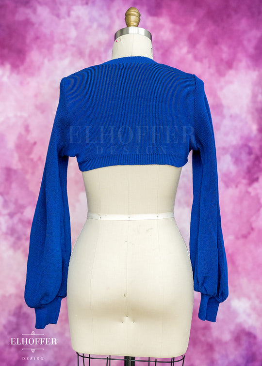 Essential Capricorn Crew Crop - Cobalt Blue