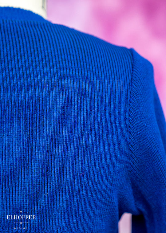 Essential Capricorn Crew Crop - Cobalt Blue