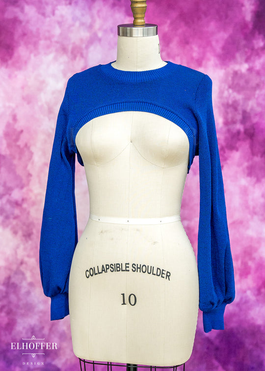 Essential Capricorn Crew Crop - Cobalt Blue