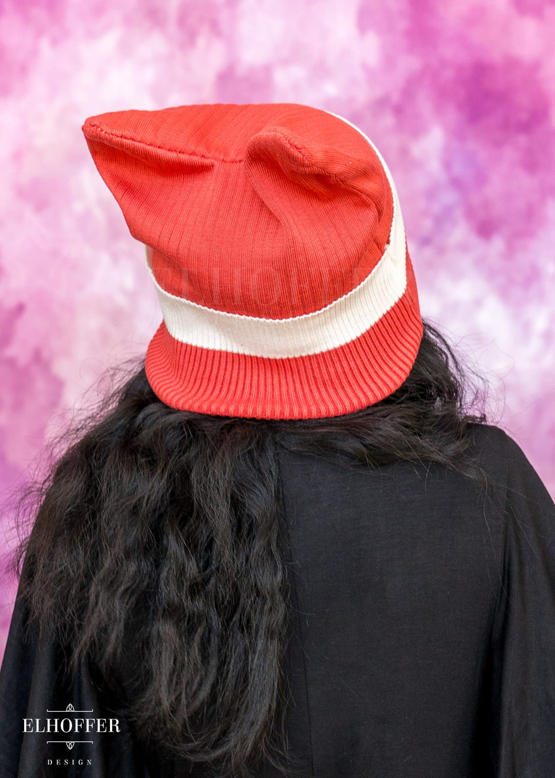 Lightweight Relaxed Fit Kitty Beanie - Galactic Rebellion Orange