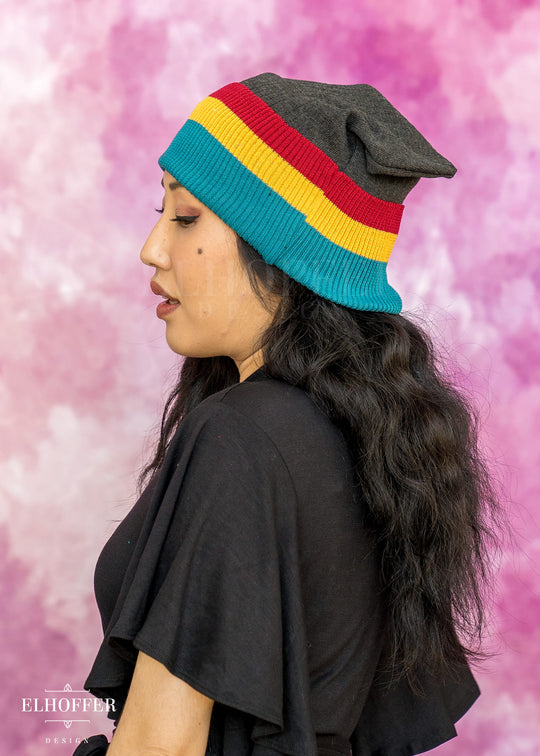 Lightweight Relaxed Fit Kitty Beanie - Interstellar Prodigy