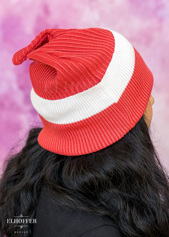 Lightweight Relaxed Fit Kitty Beanie - Galactic Rebellion Orange