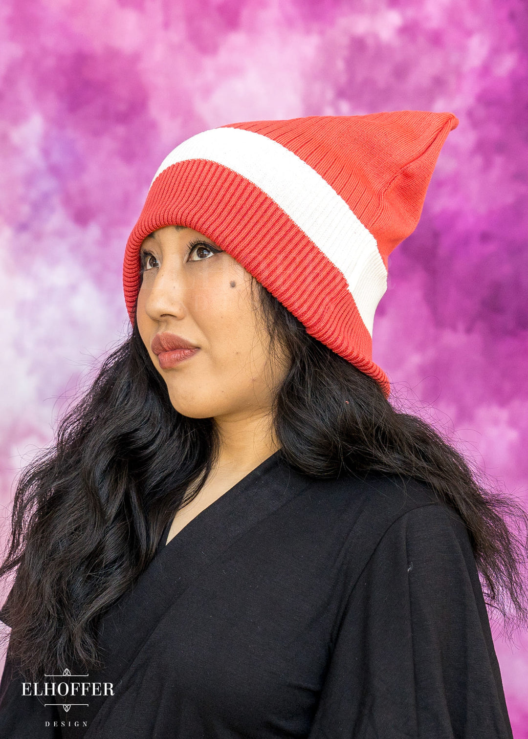Lightweight Relaxed Fit Kitty Beanie - Galactic Rebellion Orange