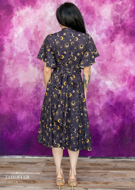 Essential Luisa Wrap Dress - Celestial Magic