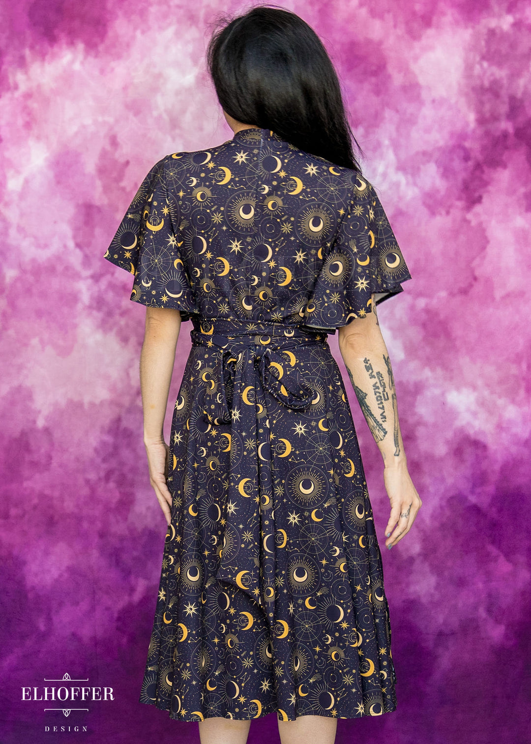 Essential Luisa Wrap Dress - Celestial Magic