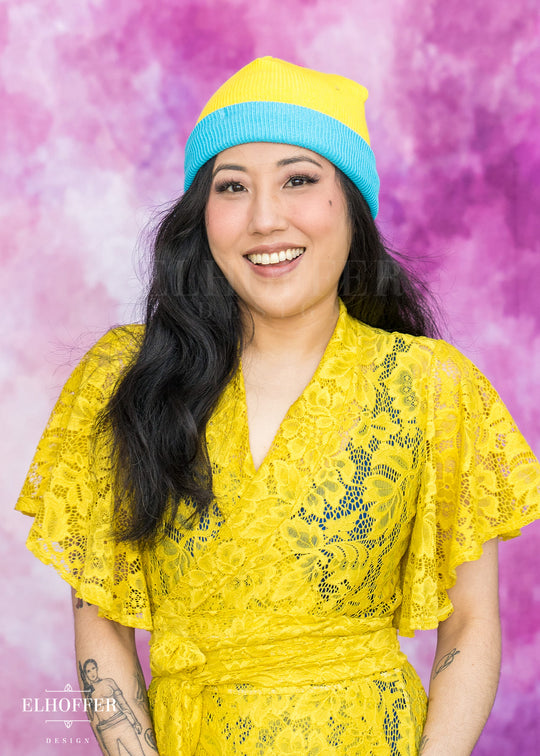 Pan Pride Ribbed Beanie