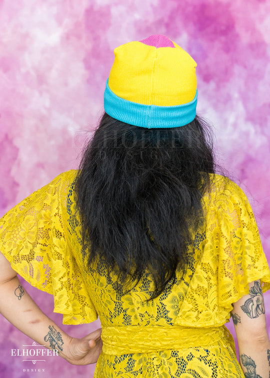 Pan Pride Ribbed Beanie