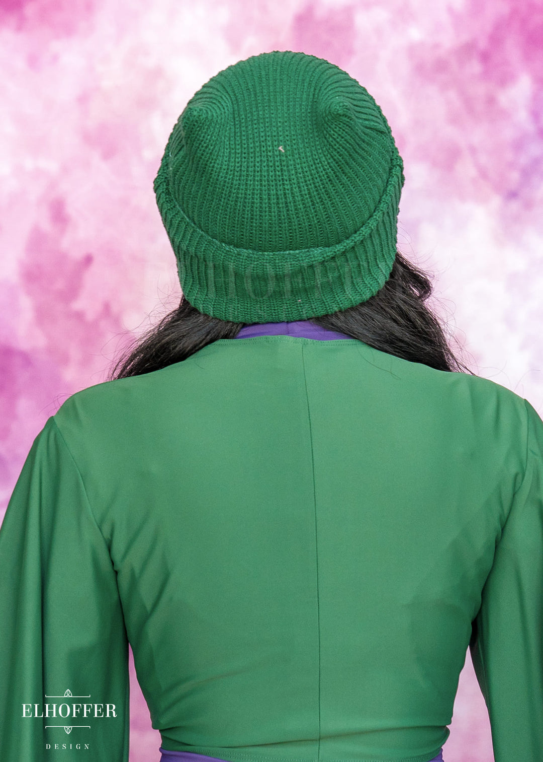 Sacred Princess Forest Green Bunnie Beanie