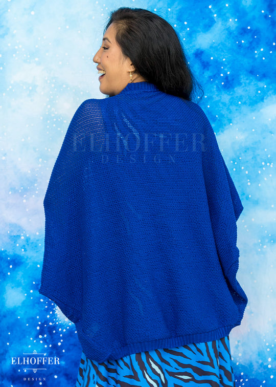Essential Knit Dolman - Twin Flame Cobalt