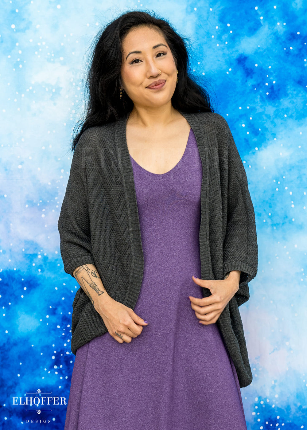 Essential Knit Dolman - Exile Grey