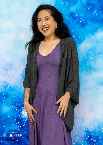 Essential Knit Dolman - Exile Grey