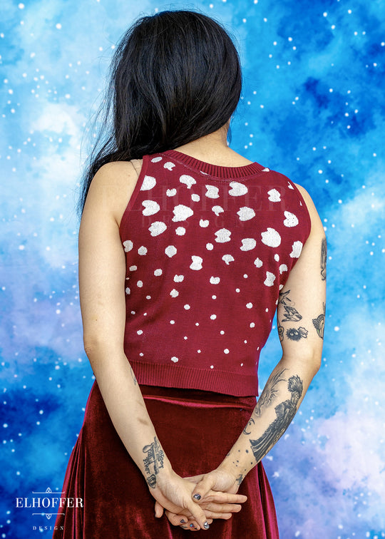 Essential Cher Crop Top - Forest Mushroom
