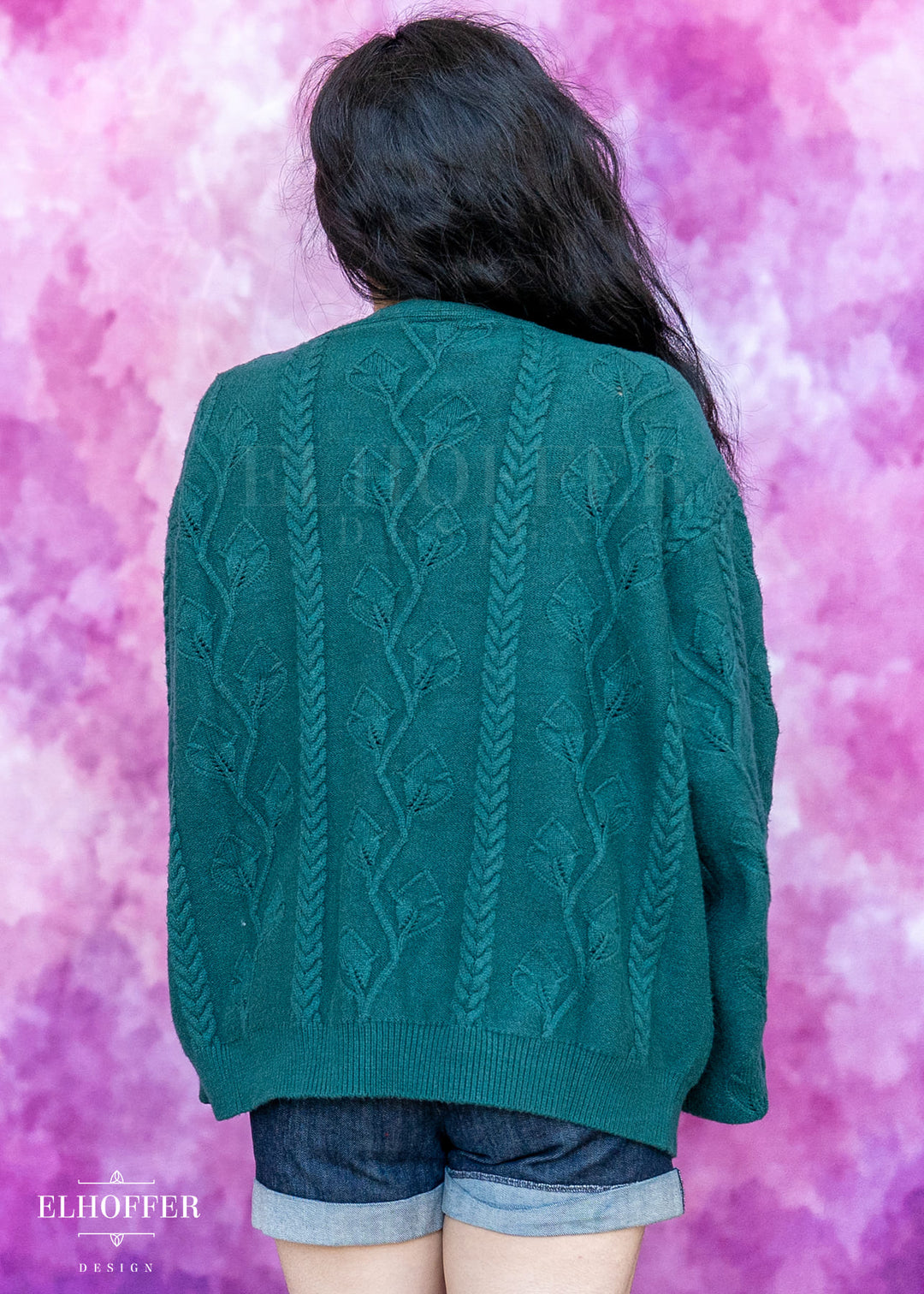 Elevensies Oversize Cardi - Fangorn Green