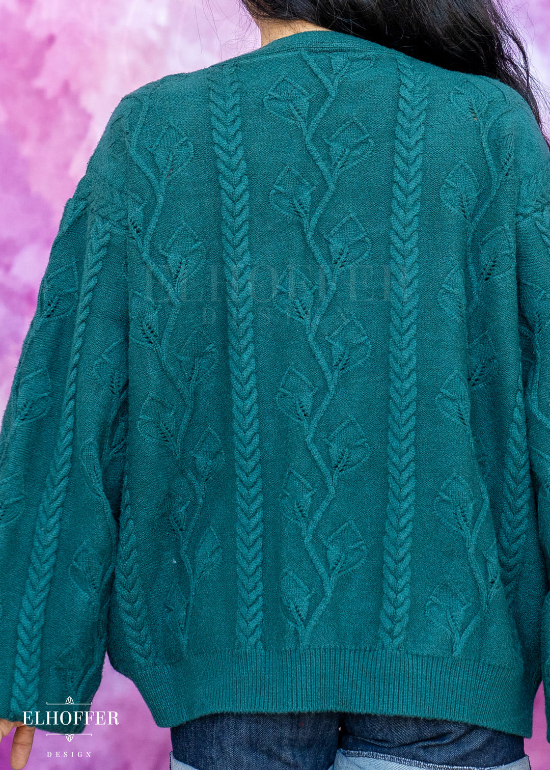 Elevensies Oversize Cardi - Fangorn Green