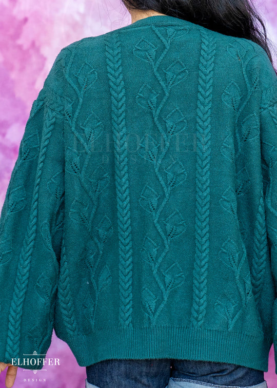Elevensies Oversize Cardi - Fangorn Green