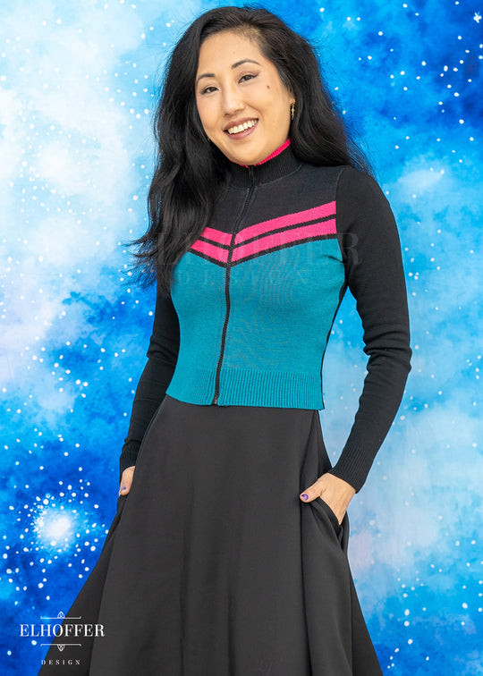 Ice Queen Coronation Zip Up Cardi