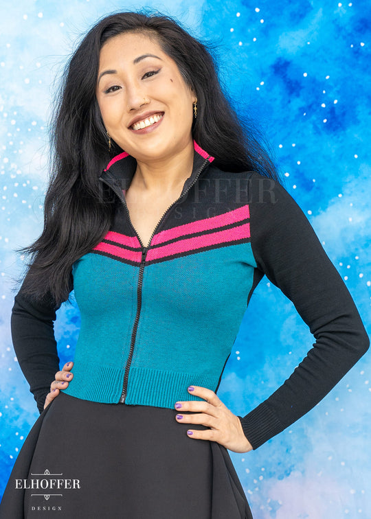 Ice Queen Coronation Zip Up Cardi