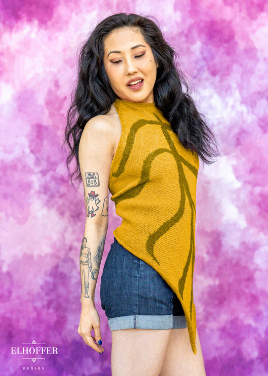 PREORDER - Essential Leaf Handkerchief Top - Choose Your Own Adventure