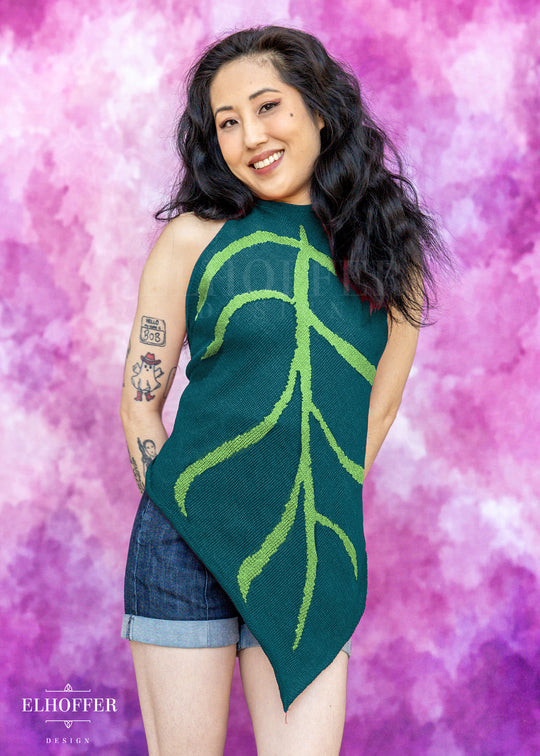 PREORDER - Essential Leaf Handkerchief Top - Choose Your Own Adventure