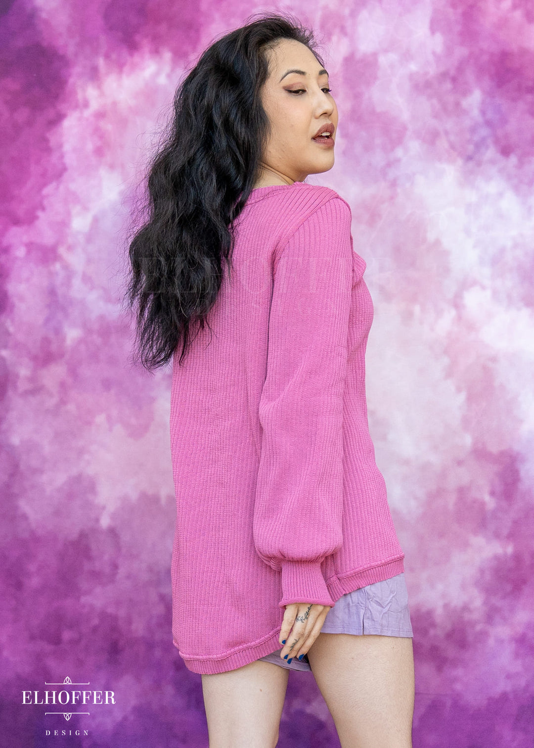 Essential Oversize Sweater - Pretty Pink