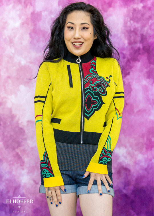 PREORDER - Popstar Royalty Zip Crop Cardi