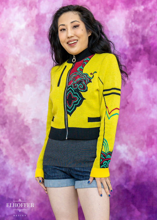 PREORDER - Popstar Royalty Zip Crop Cardi