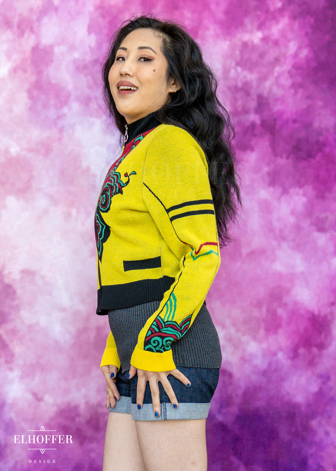 PREORDER - Popstar Royalty Zip Crop Cardi