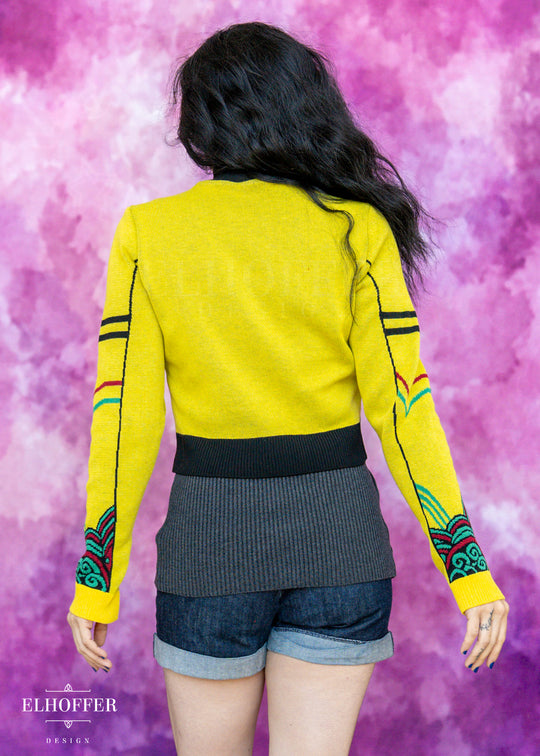 PREORDER - Popstar Royalty Zip Crop Cardi