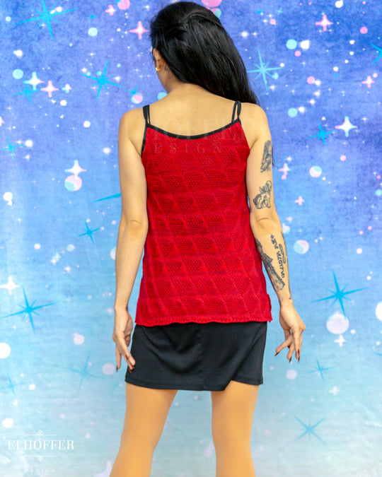 PREORDER - Interstellar Insignia Trapeze Tank - Command Red
