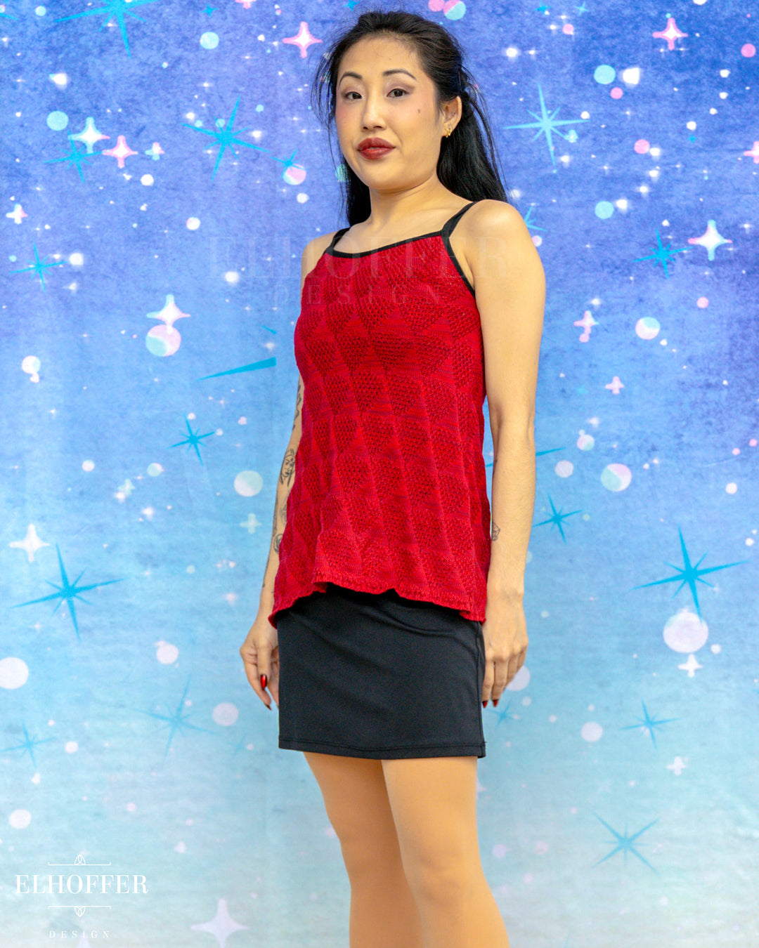 PREORDER - Interstellar Insignia Trapeze Tank - Command Red