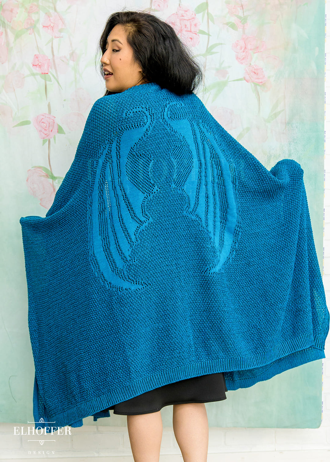 Fae of Night & Stars Knit Robe - Khaleesi Teal