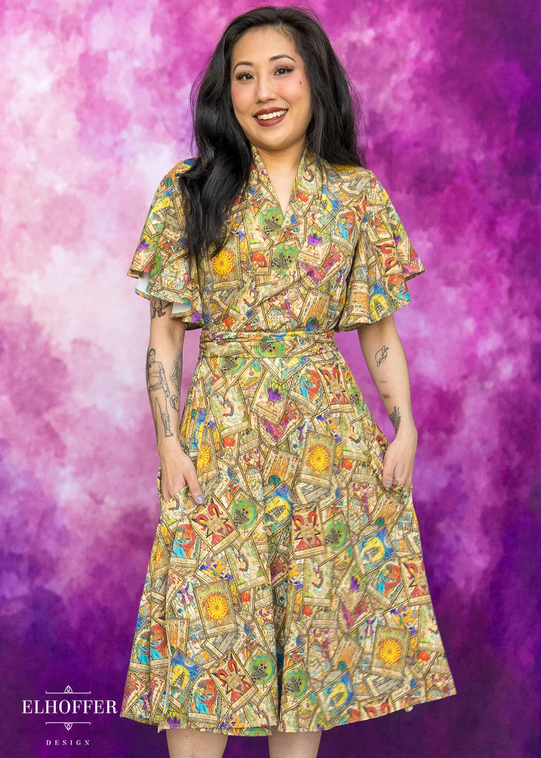Essential Luisa Wrap Dress - Major Arcana