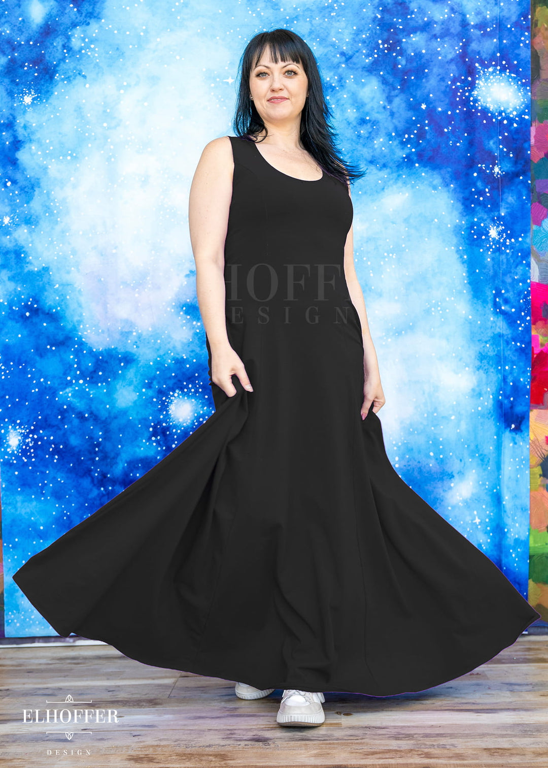 PREORDER - Essential Scorpio Maxi Dress - Cotton Shadow