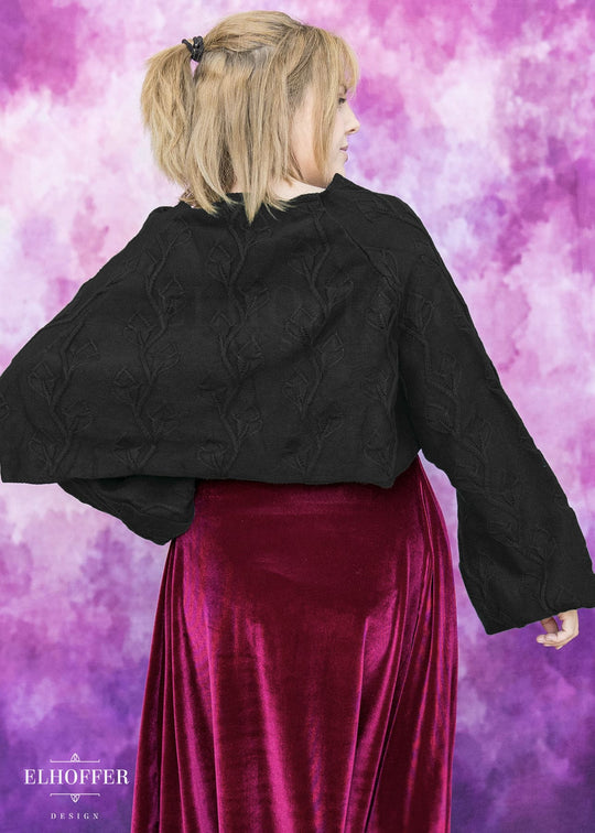 PREORDER - Elevensies Rosie Shrug - Wraith Black