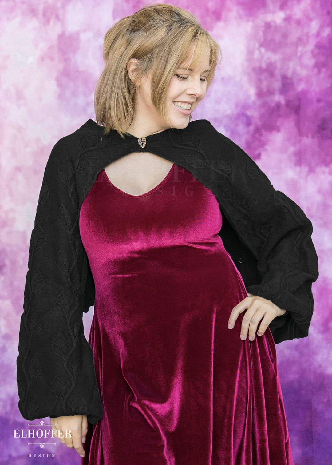PREORDER - Elevensies Rosie Shrug - Wraith Black